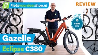 Gazelle Eclipse C380 HMB 2024  Ebike van het Jaar [upl. by Karlen]