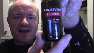 Wine  Review 969  Cockburns Ruby Port [upl. by Gittle]