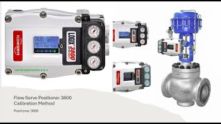 Positioner Flow serve 3800 calibration method [upl. by Rillings]