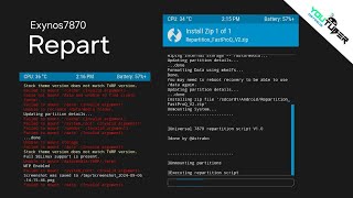 Instalar correctamente Repartition en tu Galaxy con Exynos 7870 [upl. by Sobmalarah316]