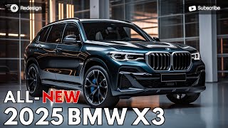 2025 BMW X3 Revealed BMWs Most Anticipated SUV [upl. by Acquah]