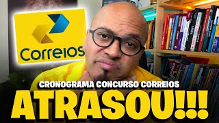 😨EDITAL CONCURSO CORREIOS 2024 VAI ATRASAR [upl. by Akkire867]