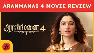 Aranmanai 4 movie review by Filmiscore  Sundar C  Tamannaah  Raashii Khanna  HipHop Tamizha [upl. by Isa]