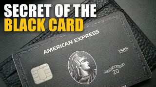 The Secret Of The Black Card  American Express Black Card [upl. by Ardekan]