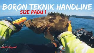 97 BORON AKHIRNYA TERCIDUK TEKNIK HANDLINE  CHILLI KAYAK VLOG [upl. by Adnhoj631]