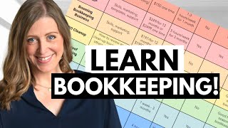 10 ways to LEARN bookkeeping classes and certifications free chart [upl. by Bergmans]