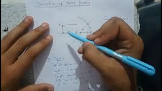 class 12th physics chapter 9 Ray optics and optical instruments  derivation of mirror formula [upl. by Ahens]