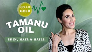 Tamanu Oil Benefits  How to use Tamanu Oil for Hair Skin and Nails Treats many skin conditions [upl. by Neil]