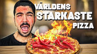 ÄTER SVERIGES STARKASTE PIZZA [upl. by Michael469]