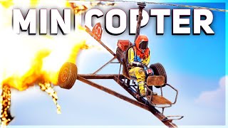 Minicopter amp Scrap Heli Guide  How To Fly amp Use Effectively In 2022  Rust Tutorial [upl. by Nivra]