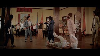 Drunken Master  Maestro borracho 1978  En español latino  Freddie Wong vs escuela rival [upl. by Teerell]