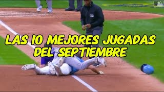 Las 10 mejores jugadas de septiembre😱 [upl. by Nomelif]