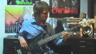 Los Rebeldes Del Rock  La Hiedra Venenosa Bass Cover [upl. by Llennoc250]