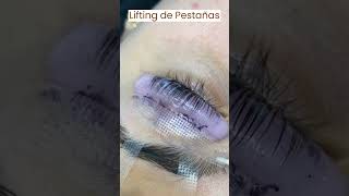 Tutorial de Lifting de Pestañas  Lash Extensions shorts lashlifting pestañas [upl. by Jareb]