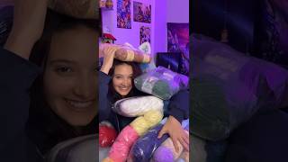 YARN HAUL I feel like a dragon hoarding a trove of yarn 🧶🐉😂 yarnhaul yarn [upl. by Cyprus962]