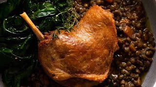 Duck Confit French Slow Roasted Duck Legs [upl. by Htnnek16]