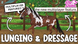 NEW MULTIPLAYER GAMEPLAY LUNGING DRESSAGE MORE RACES STAR STABLE SPOILERS 2024 🐎 [upl. by Nalor369]