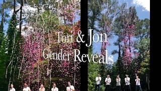 Unique Confetti amp Streamers Cannon Gender Reveal Idea By Poof There It Is [upl. by Martino]