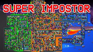 AMONG US but with SUPER IMPOSTOR on POLUS MAP [upl. by Oicirtap]