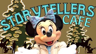 Disneyland Storytellers Cafe  Best Character Dining Review [upl. by Melton694]