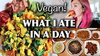 What I Ate in a Day as a VEGAN on Christmas Eve [upl. by Birk]