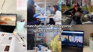 SINAV HAFTASI GELDİ ÇATTI 🤯  SINAVLARIM NASIL GEÇTİ  HAFTASONU VLOG 📹 [upl. by Willman751]