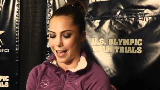 McKayla Maroney  Interview  2012 US Olympic Trials [upl. by Retsub]