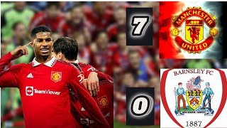 MAN UNITED VS BARNSLEY 70 all GOALS HIGHLIGHTS 2024 MATCH RESUME [upl. by Russia]