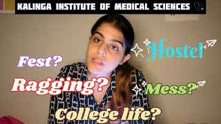 Kalinga institute of medical sciences detailed video✨feeshostelcampusfest college viral mbbs [upl. by Atinaj206]