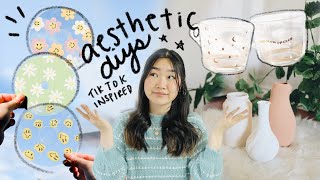 aesthetic diys ✨☁️ tik tok inspired  JENerationDIY [upl. by Clayson615]