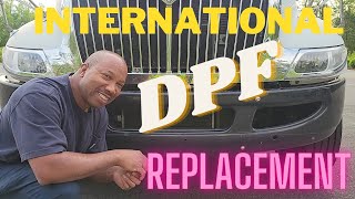 DT466 DPF Filter Replacement [upl. by Rentschler]