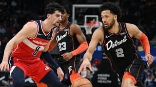 Washington Wizards vs Detroit Pistons  Full Game Highlights  January 27 2024  202324 NBA Season [upl. by Kiki354]