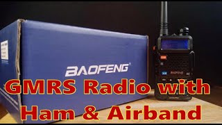 Review on Baofeng UV5G Pro GMRS HAM AIRBAND Radio [upl. by Dominus]