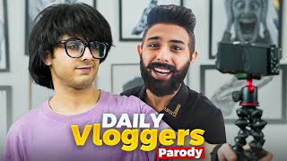 DAILY VLOGGERS PARODY 😘  CARRYMINATI [upl. by Karina404]