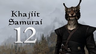 Skyrim Lets Become The Khajiit Samurai 12 [upl. by Assirralc512]