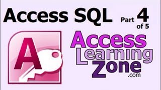 Microsoft Access SQL Part 4 of 5  Basic SQL Components [upl. by Baras690]