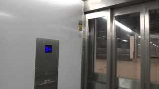 another ITK MRL Traction elevators  Liljeholmen Mall Stockholm Sweden [upl. by Benedick]