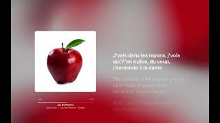 Davy One  Jus De Pomme Paroles [upl. by Ingmar18]