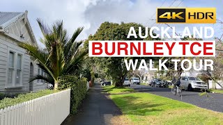 Auckland Burnley Terrace Walking Tour New Zealand 4K HDR [upl. by Nevi140]