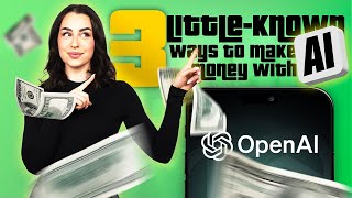 LittleKnown Ways to Make Money with AI That No One Is Talking About [upl. by Maud112]