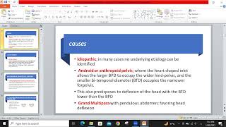 7A Malpositions amp Malpresentation part1  OBG [upl. by Heyra]