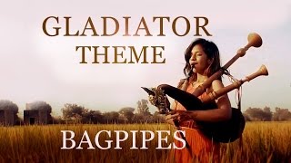 Now We Are Free  Bagpipe cover Gladiator theme  The Snake Charmer [upl. by Clapper322]