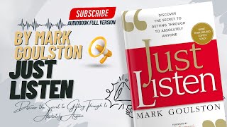 Just Listen Audiobook Summary  Mark Goulston [upl. by Austin7]