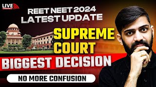 Supreme Court NEET Latest News  NEET 2024 Supreme Court Judgment  NEET 2024 Latest News Today [upl. by Beverlie]