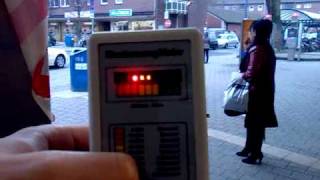 Mobilfunk ESmog Messung Duisburg HBF Elektrosmog Meßgerät ED6 EMF Meter PT1 [upl. by Eelrebma]