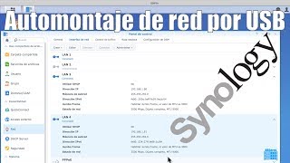 Automontaje de red por USB en Synology Script de configuración [upl. by Innob]