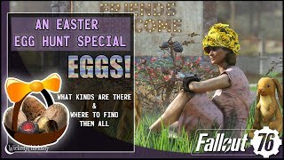 Fallout 76 Egg Hunt  Where to find Eggs in Fallout 76  Easter Special [upl. by Epilif]