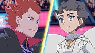 Pokemon Battle Lance Vs Diantha [upl. by Nauqram628]