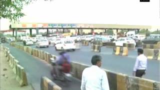 Watch Bus driver refuses to pay toll rams through tollgate [upl. by Angel8]