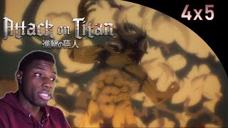 Attack on Titan  quotDeclaration of Warquot 4x5 Ep64 REACTION [upl. by Airekal]